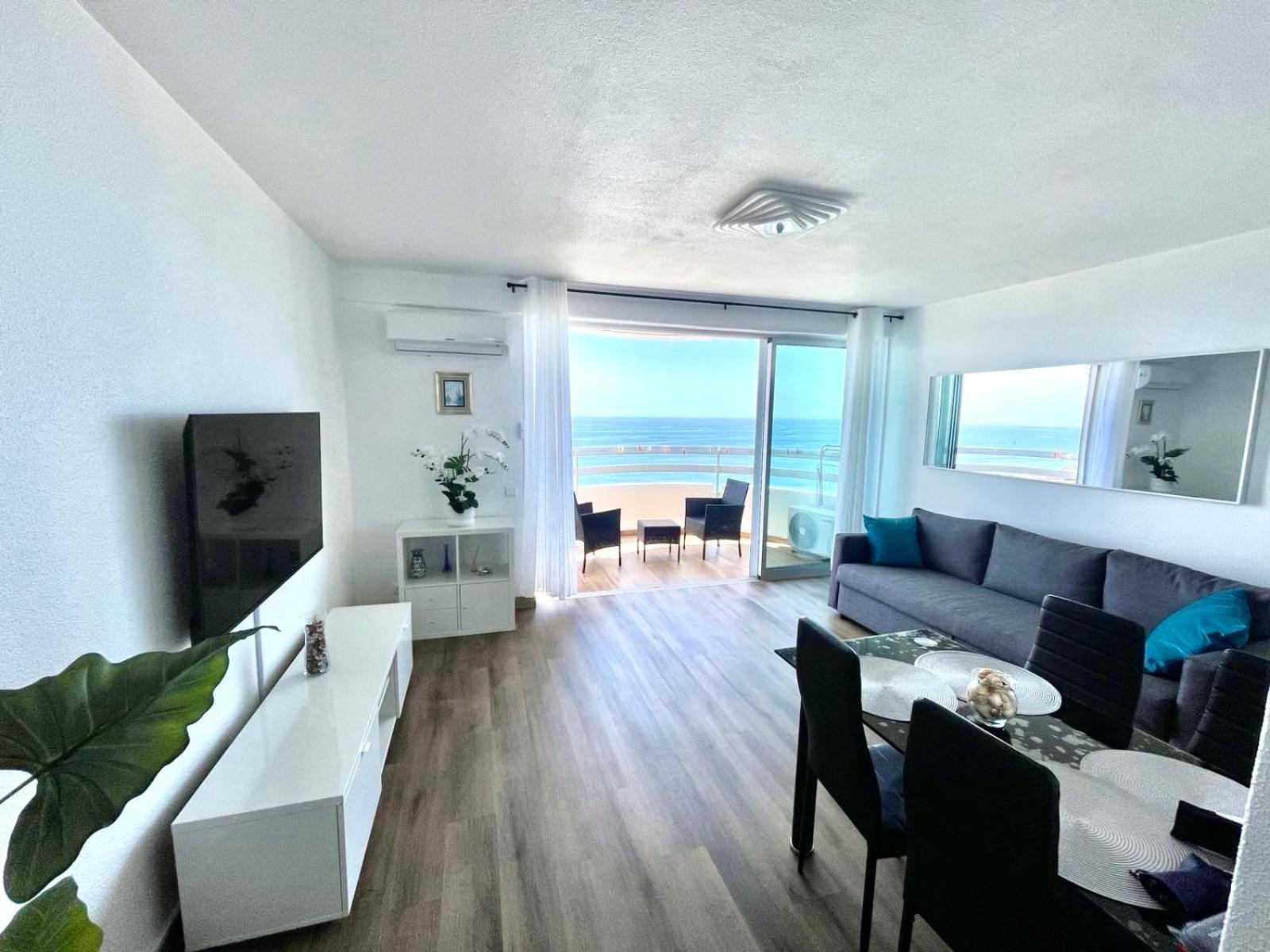Top Ocean View Apartment - Amazing Sunset - Modern Style - Pool & 200M To Beach Портиман Экстерьер фото